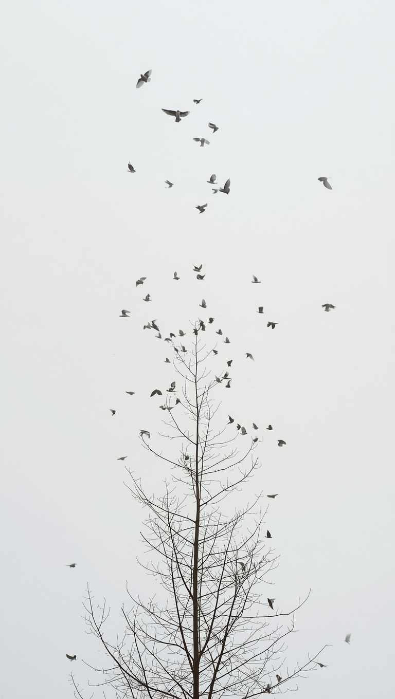 Boud 007 birds scatter