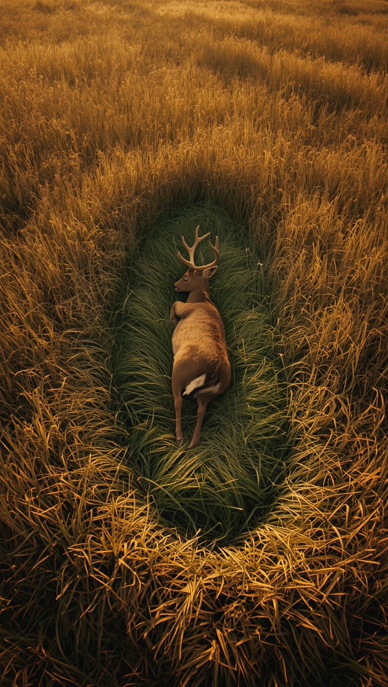 Couché dans la déesse